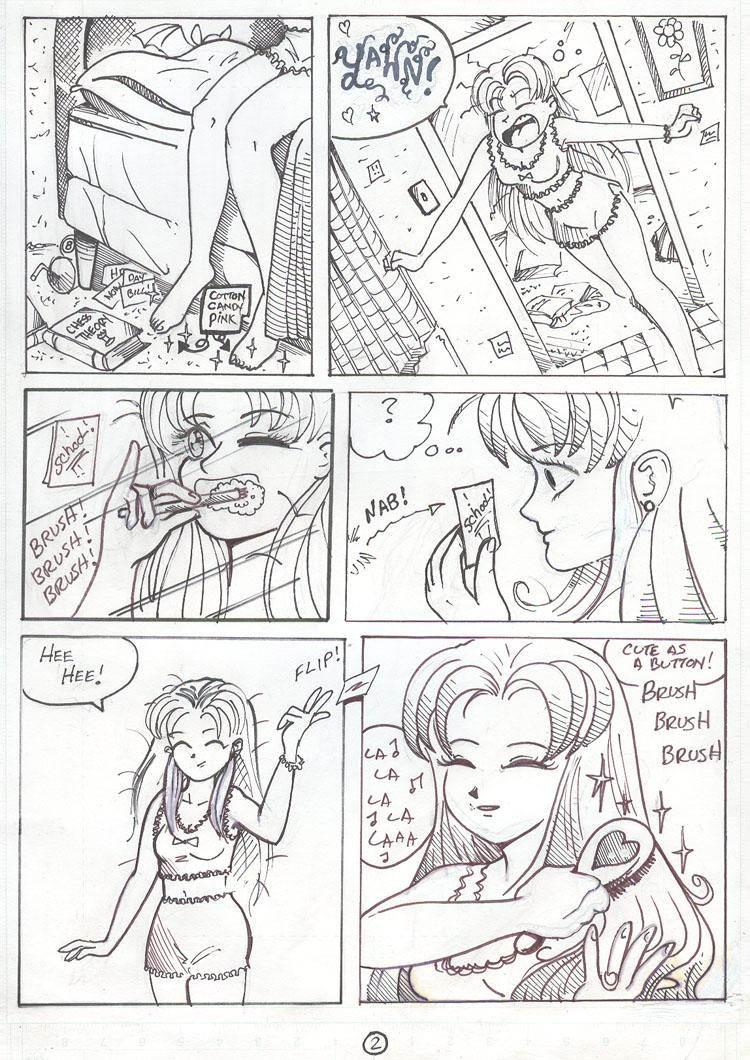 Silly Girl Frou Frou 1 page 2; Cute as a Button!