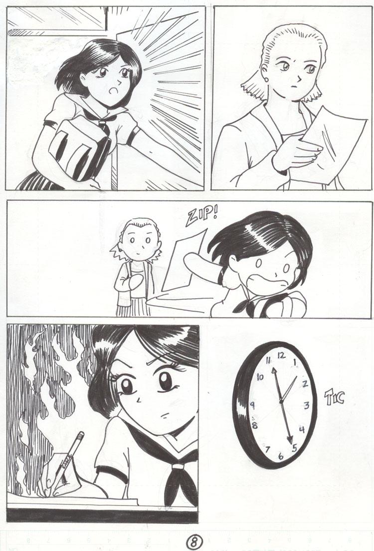 Silly Girl Frou Frou 1 page 8 Sarah's test of time