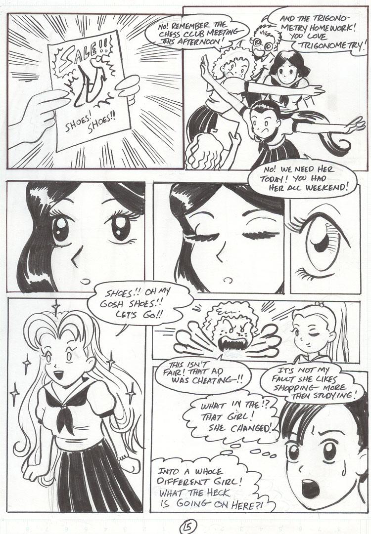 Silly Girl Frou Frou 1 page 15: Treachery!