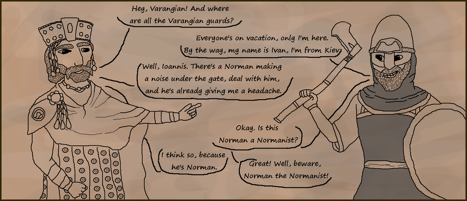 12. Who likes Normans? (3/5)