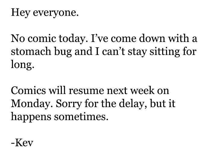 Back on Monday.