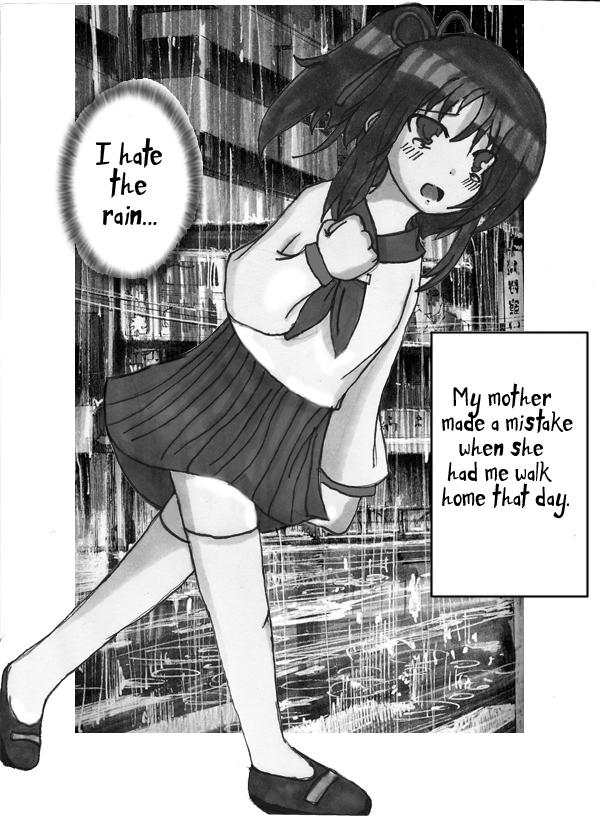 Page One: I hate rainy days!