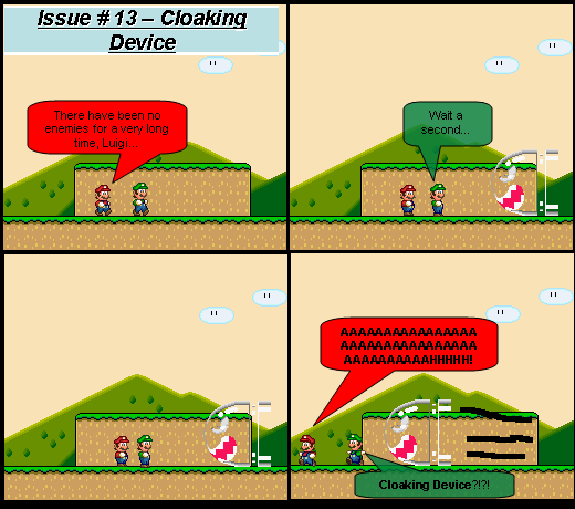 Issue#13 - Cloaking Device