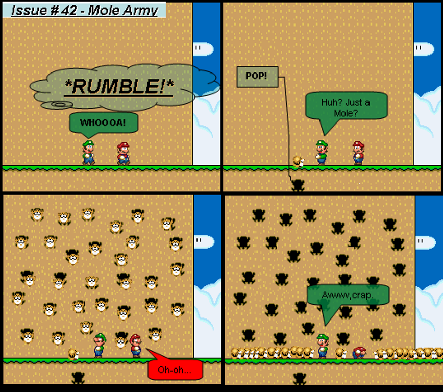 Issue#42 - Mole Army