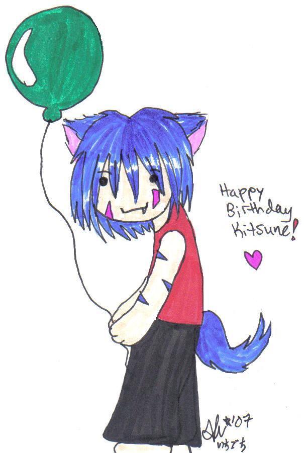 Happy Birthday Kitsune!