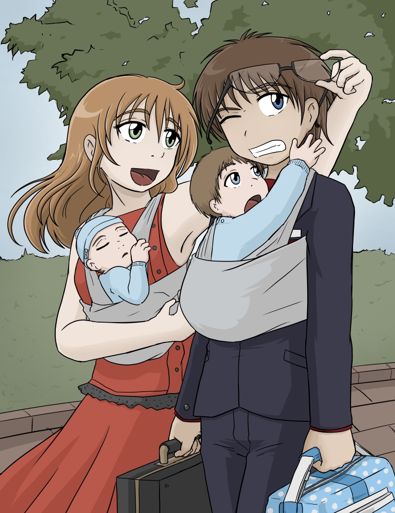 Extra Art - Young Family
