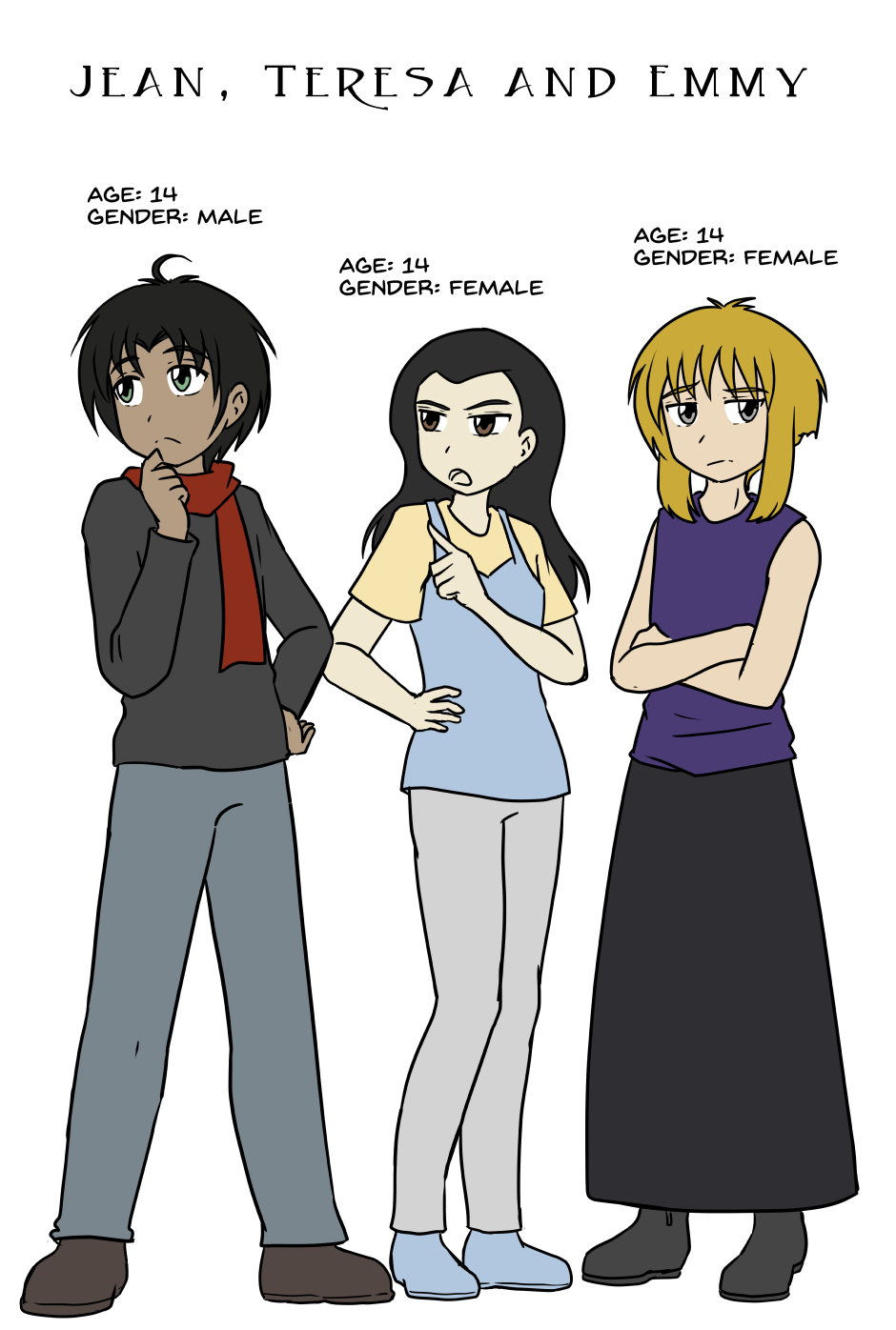 No Future - Jean, Teresa and Emmy