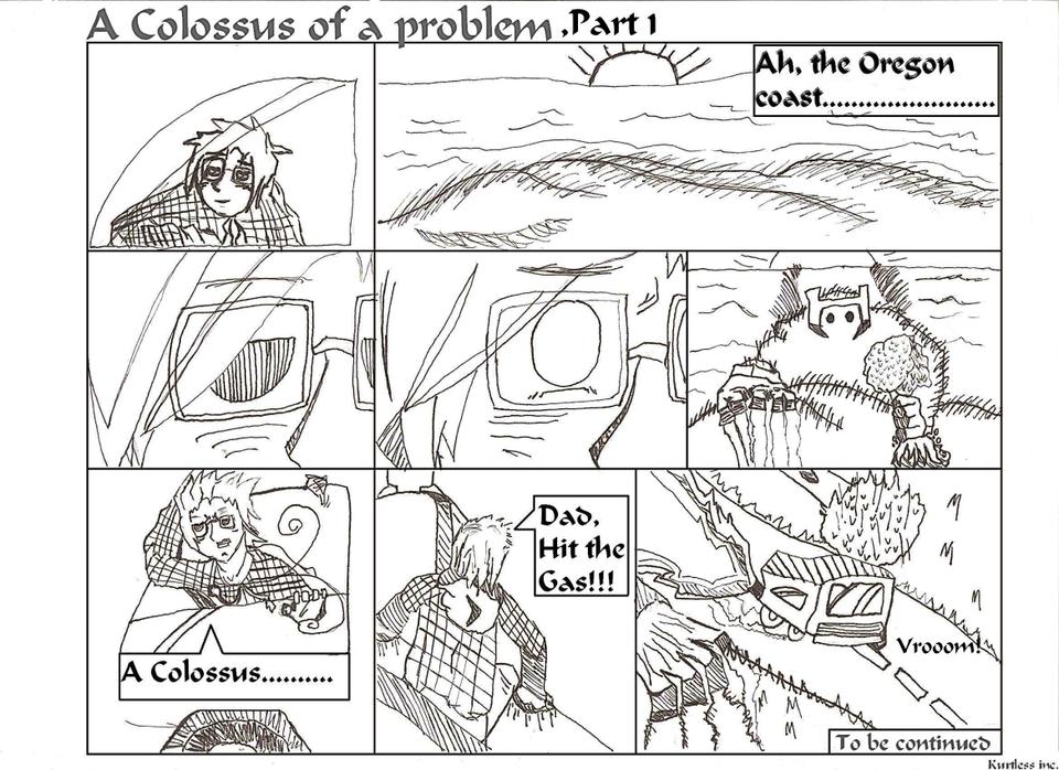 Comic 3 - A Colossus of a Problem, part 1