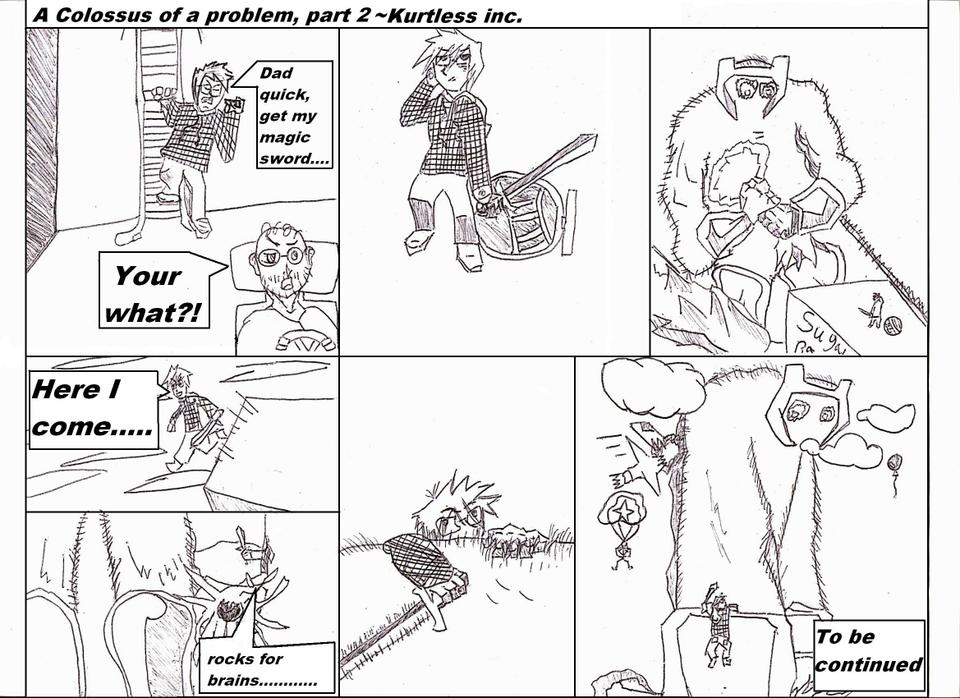 Comic 4 - A Colossus of a Problem, part 2