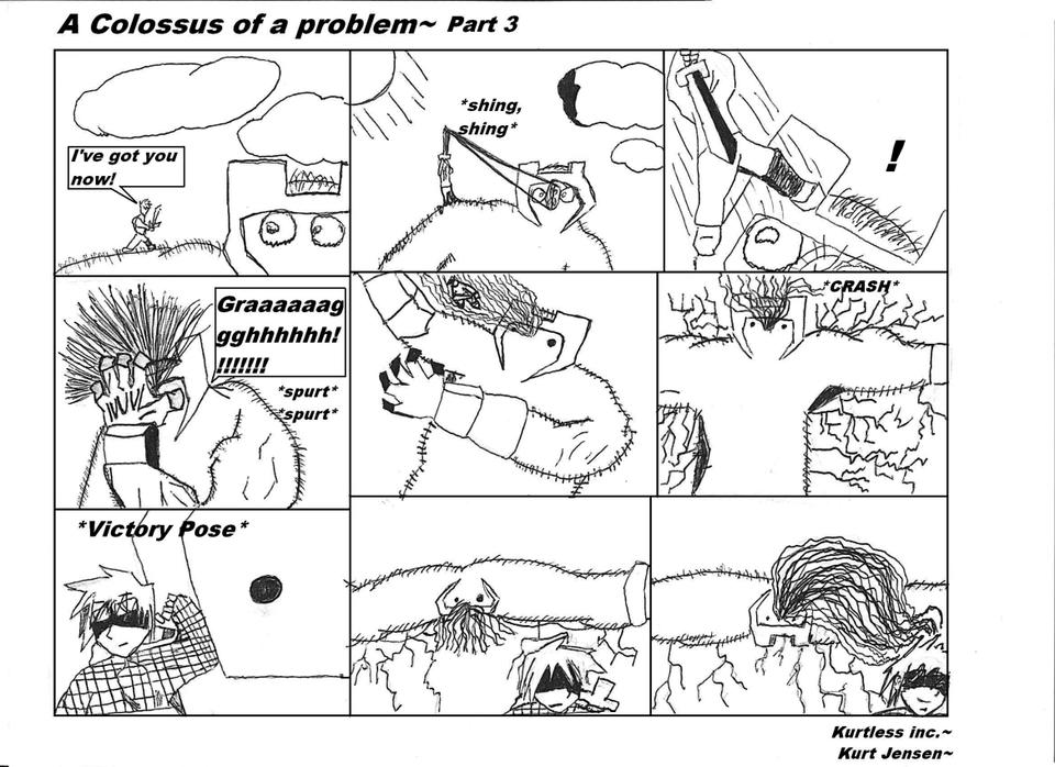 Comic 5 - A Colossus of a Problem, part 3