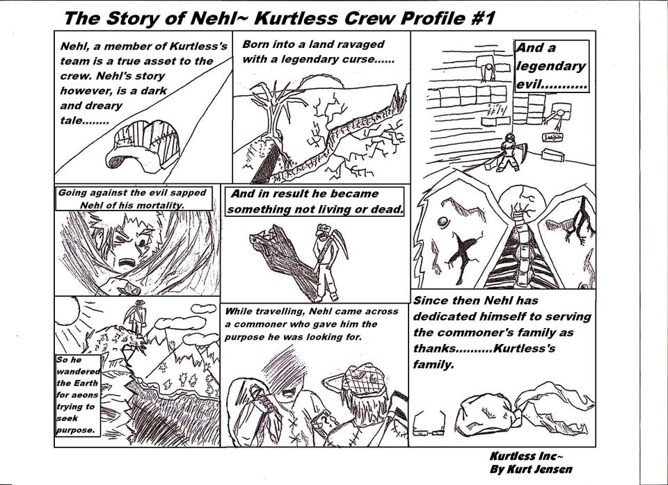 Comic 7 - The Story of Nehl~ Crew Profile #1