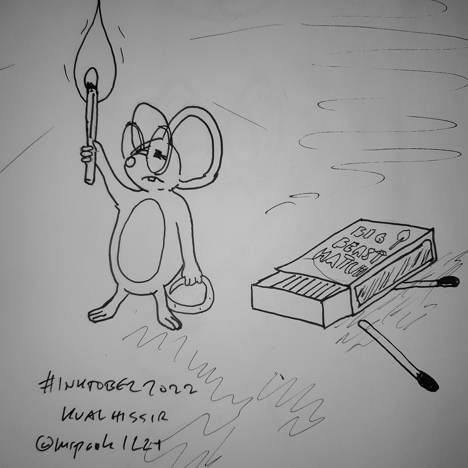 Inktober 8th: Match