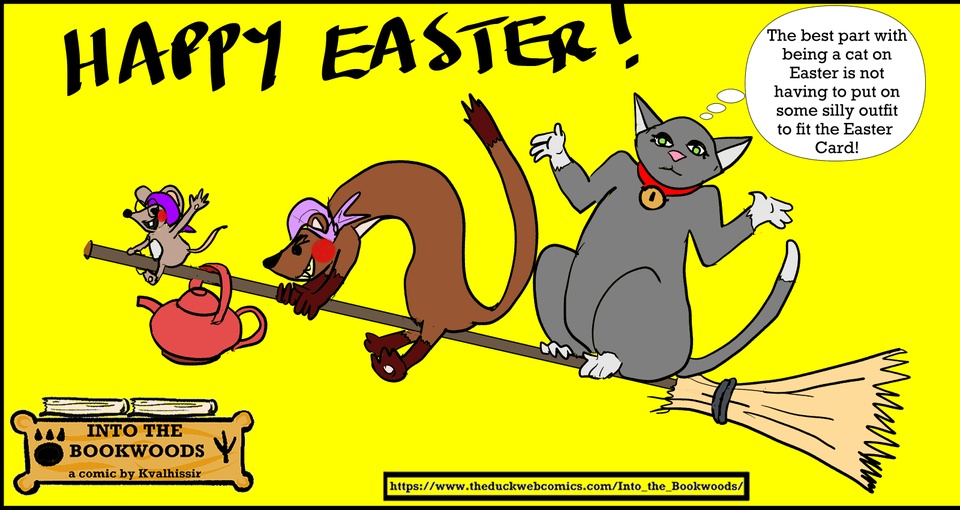 Happy Easter from the Gang at the Library!
