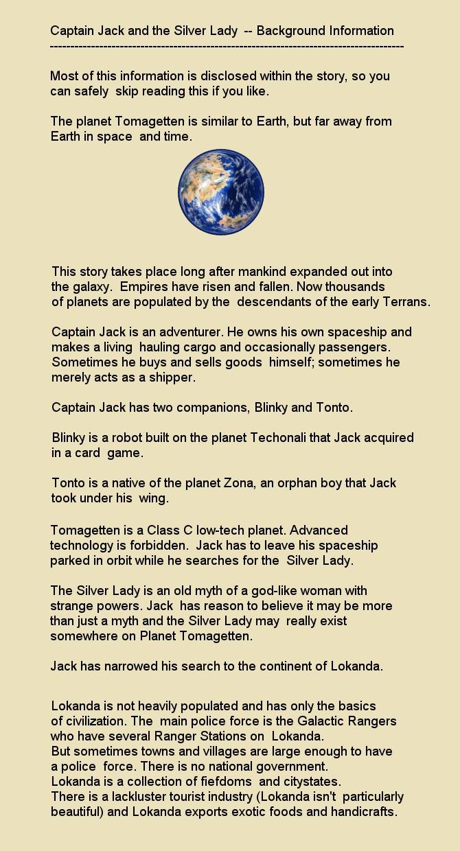 Cap'n Jack Background Info