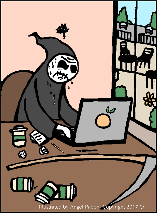 Death at Bug Bucks: When you can't find that good song.