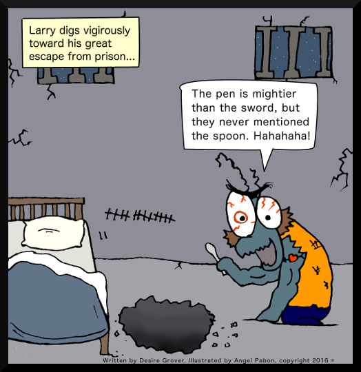 Larry's Prison Break Part 1