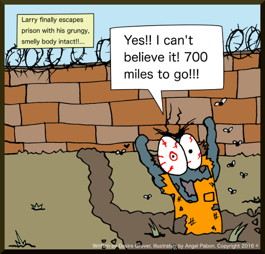 Larry's Prison Break Part 2