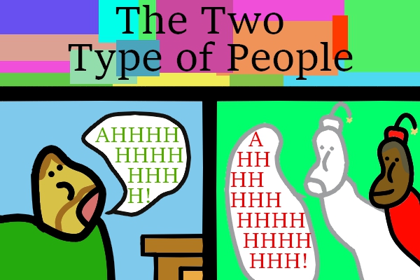 comic 2: the two types of people