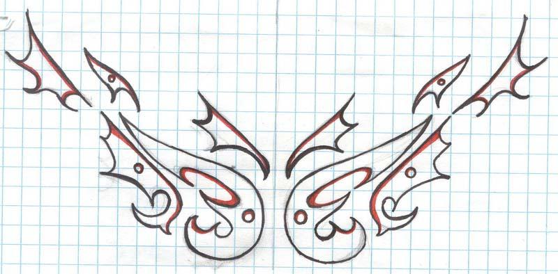 Tattoo design.