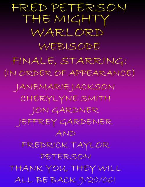 Webisodes Cast