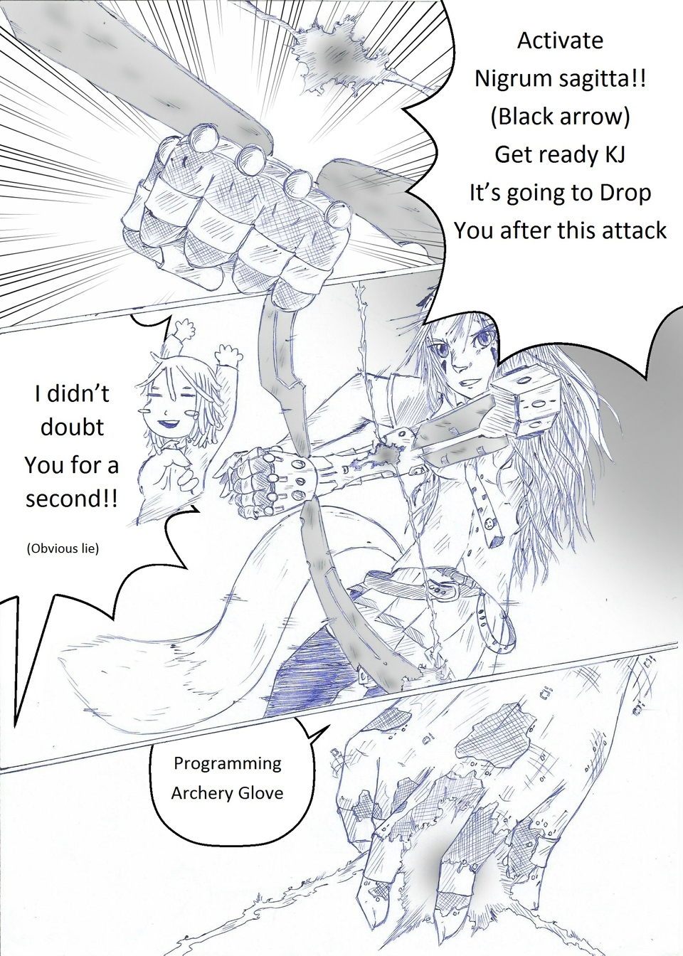 Page 15: "Never a doubt"