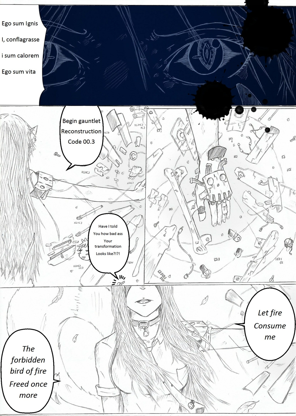 page 28: "fire consume me"