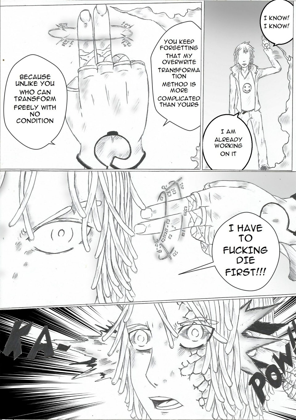 page 31: "some of us have to die"