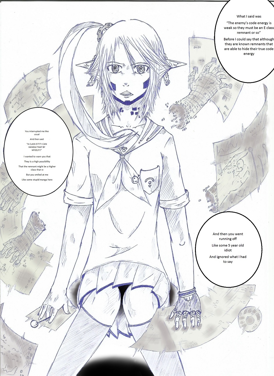 page 4: "You never listen"