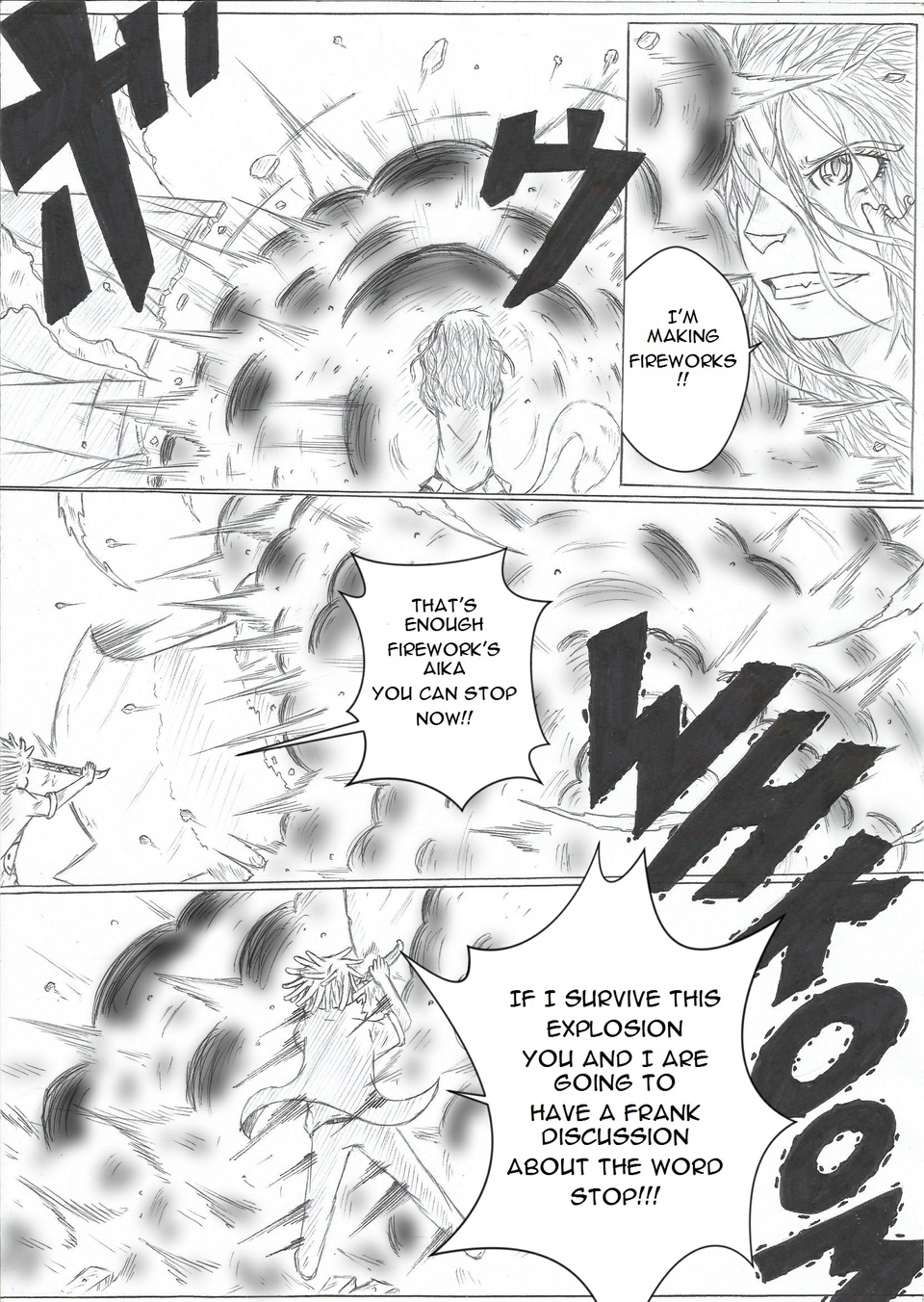 page 43: "here comes the fireworks"