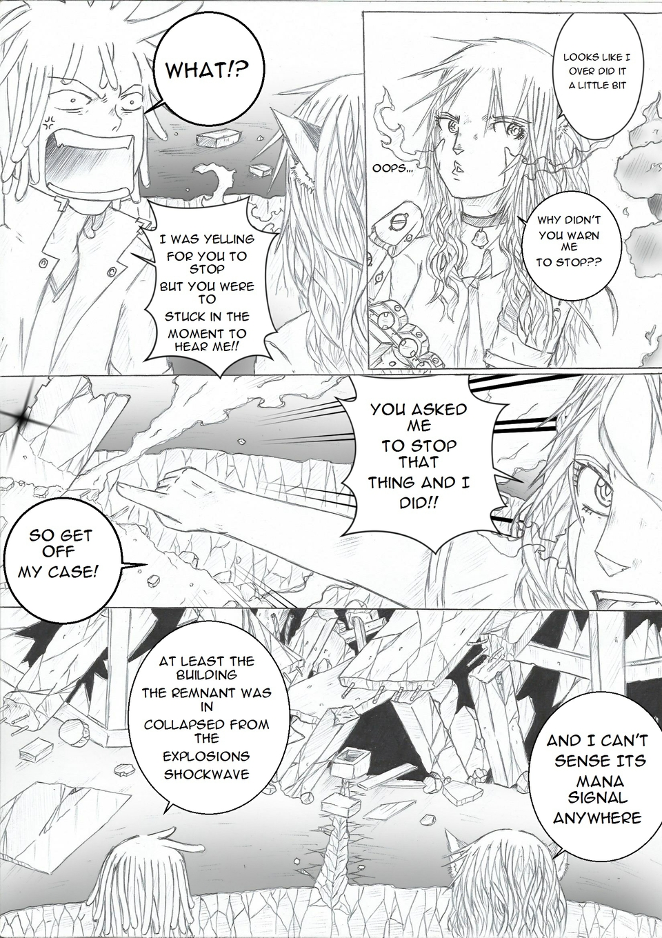 page 46: "I over did it" 