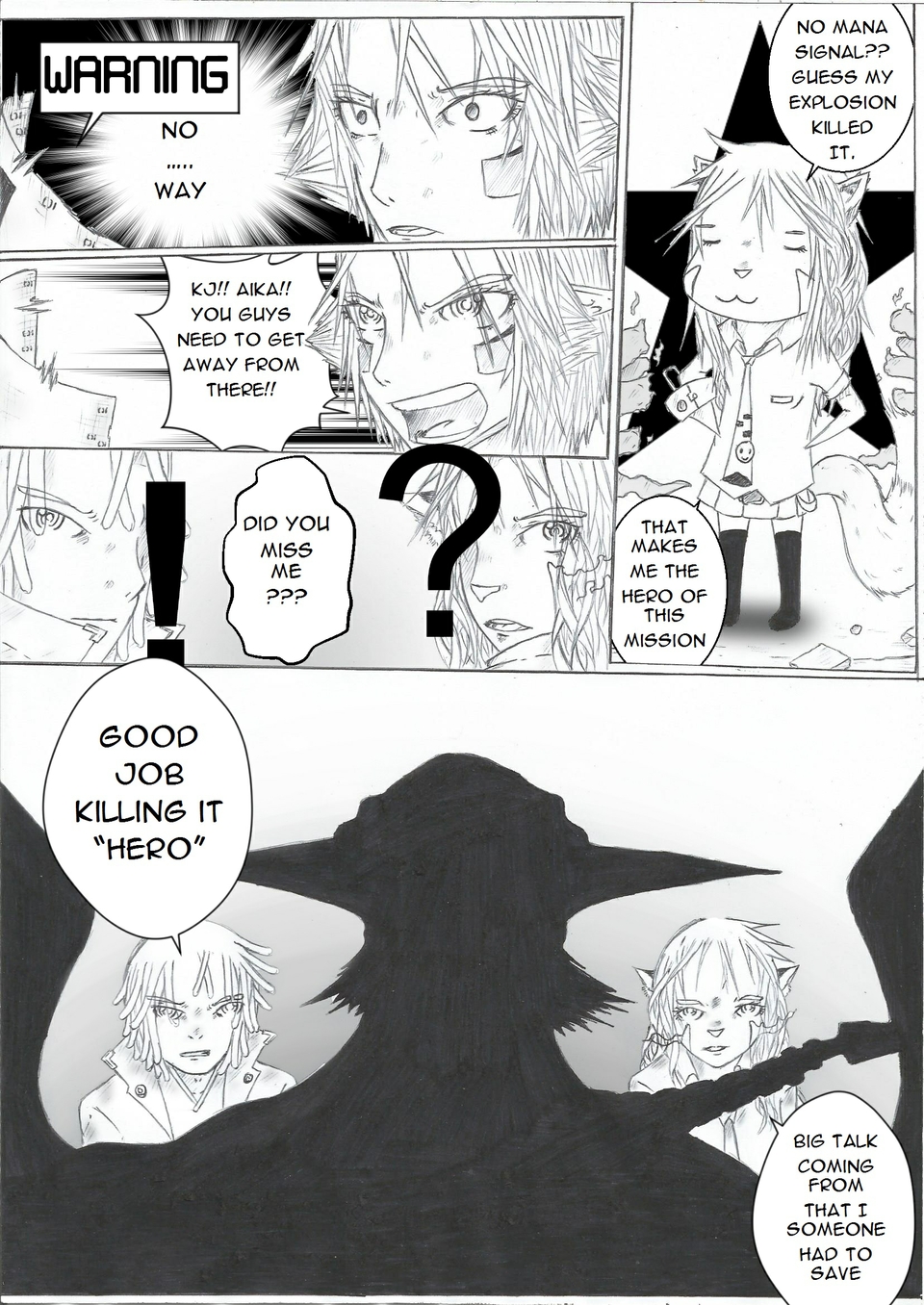 page 47: "good job hero"