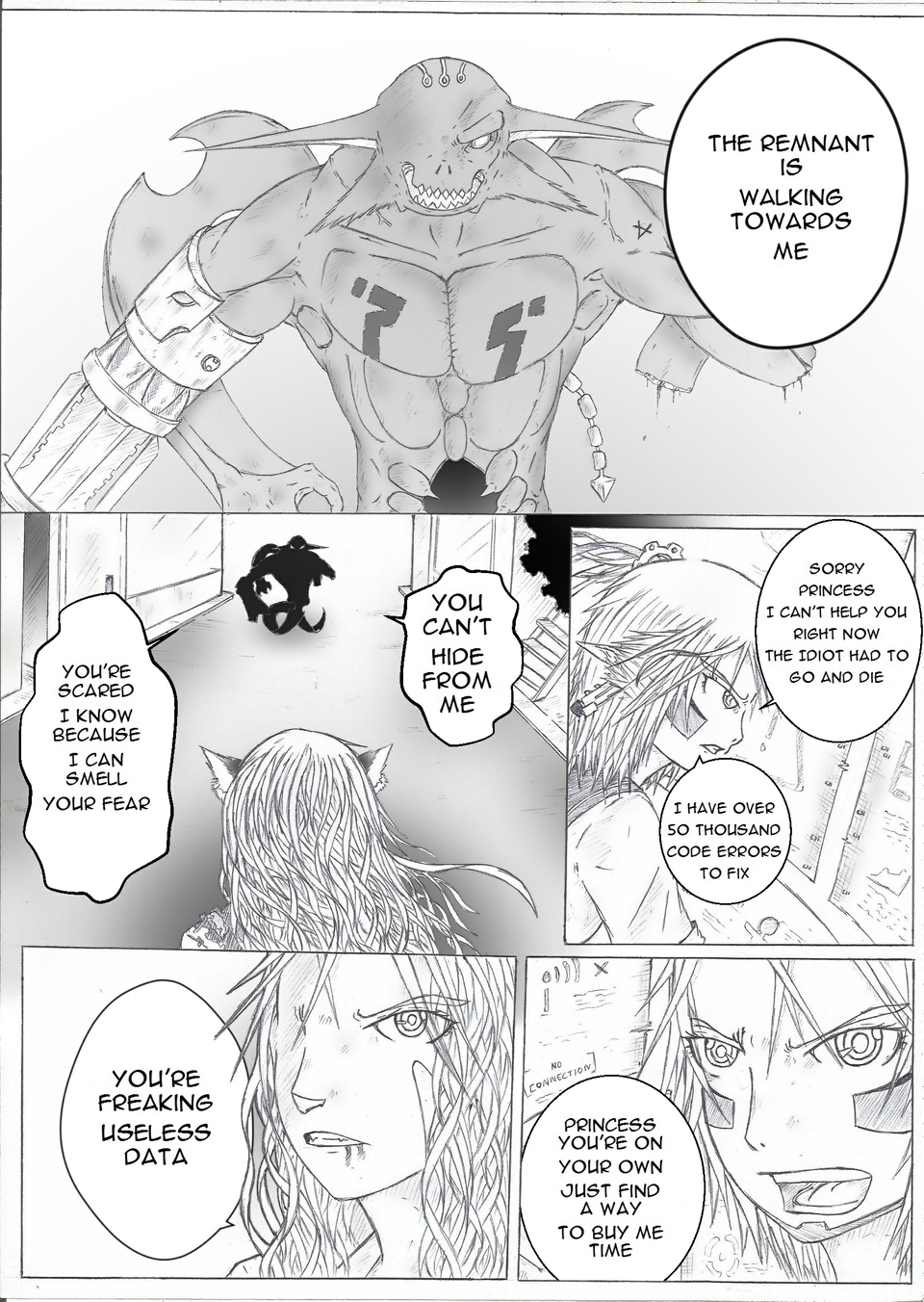 page 62: "are you scared??"