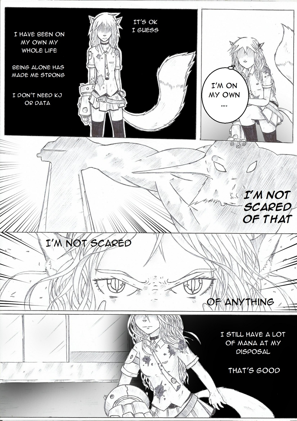 page 63: "on my own"