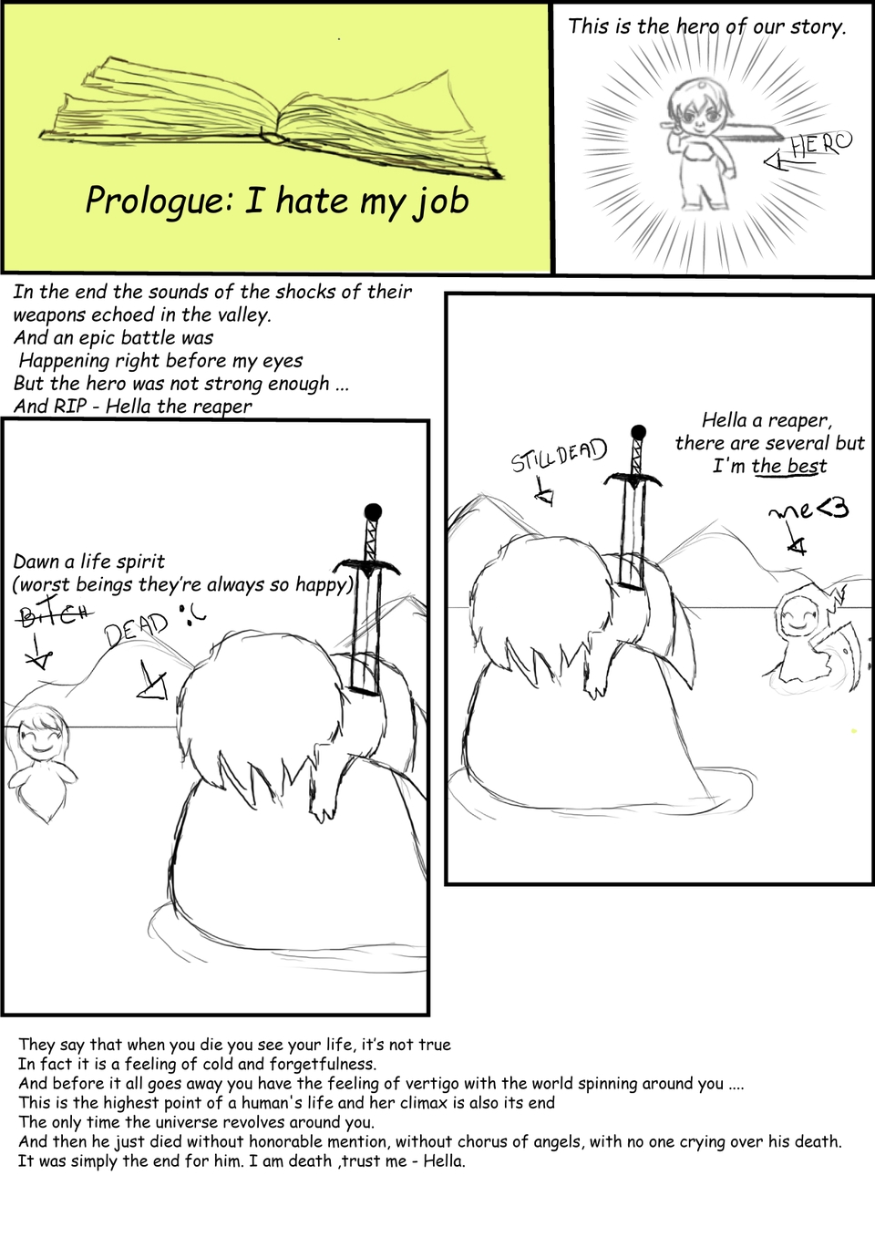 Prologue : I hate my job