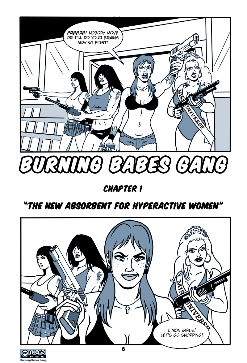 Burning Babes Gang - Page 8