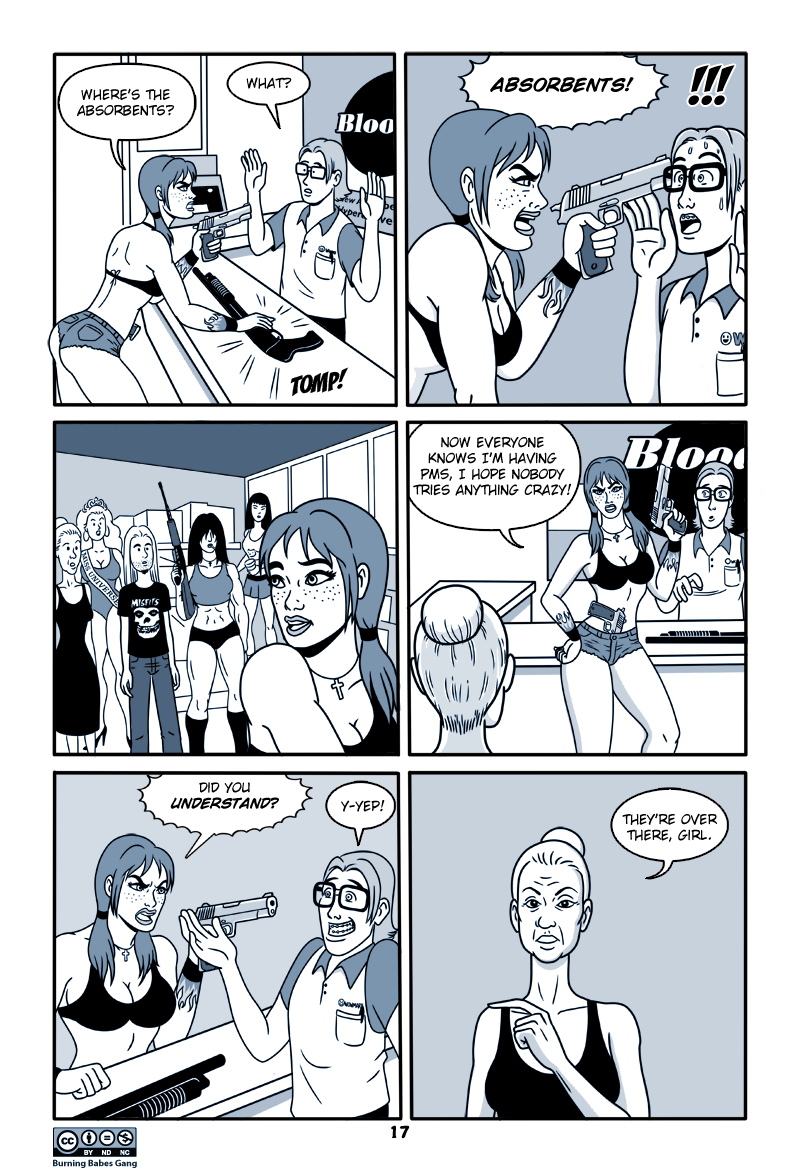 Burning Babes Gang - Page 17