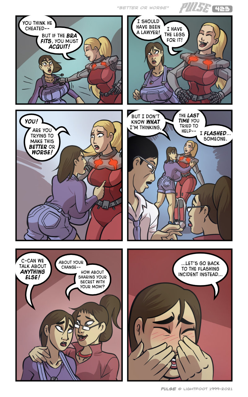 423 "Better or Worse"