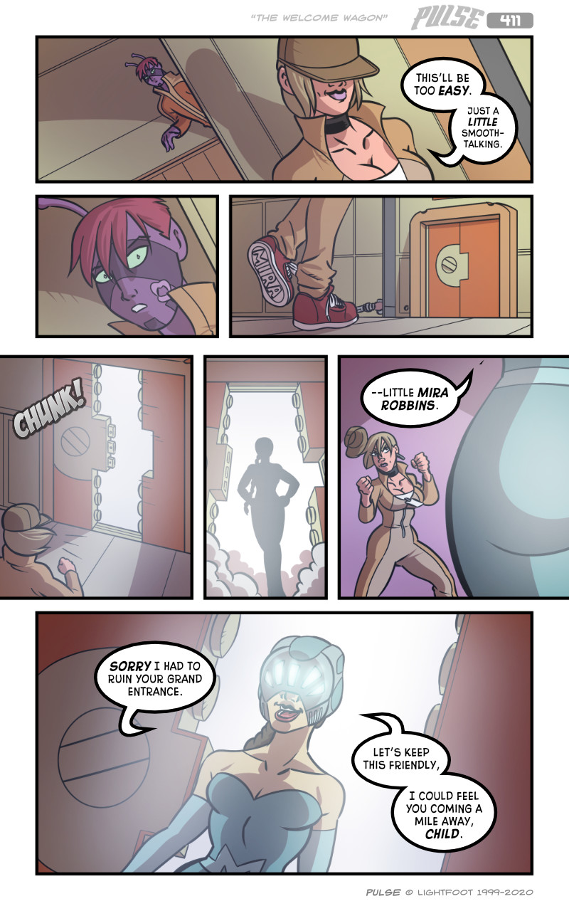 411 "The Welcome Wagon"