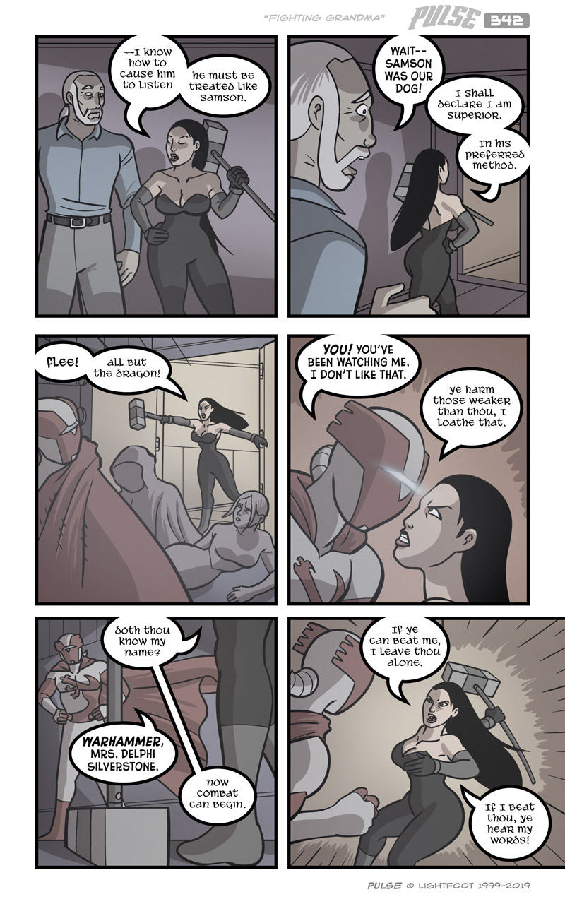 342 "Fighting Grandma"