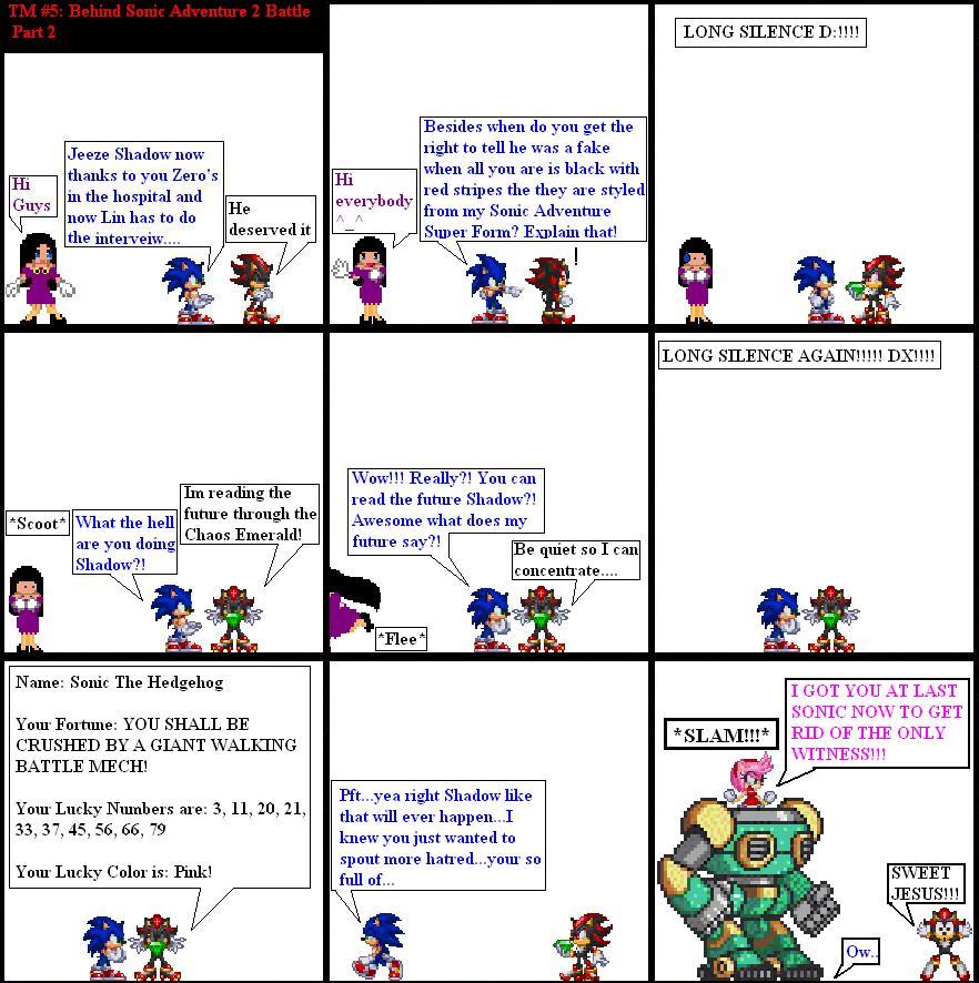 #5 Behind Sonic Adventures 2 Battle Part Two