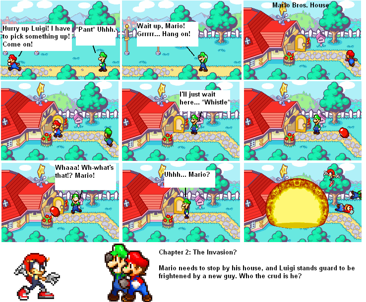 Mario VS Sonic Deception PG. 2