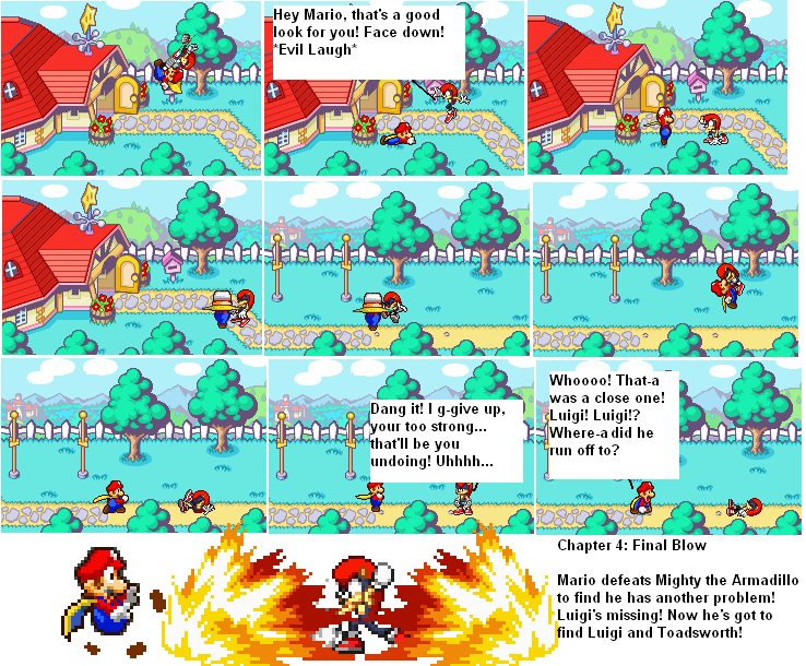 Mario VS Sonic Deception PG. 4