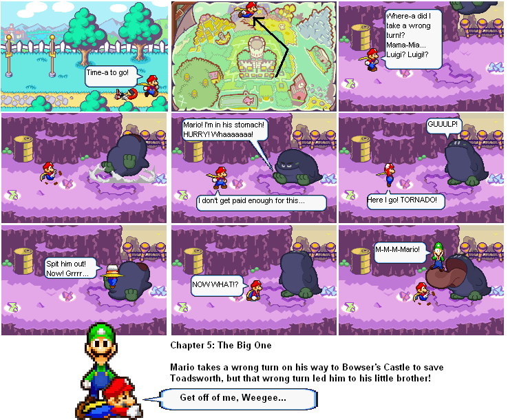 Mario VS Sonic Deception PG. 5