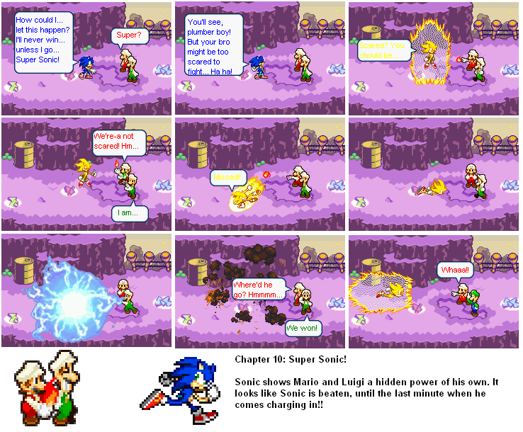 Mario VS Sonic Deception PG. 10