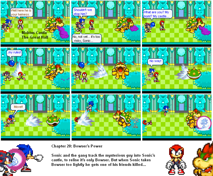 Mario VS Sonic Deception PG. 20