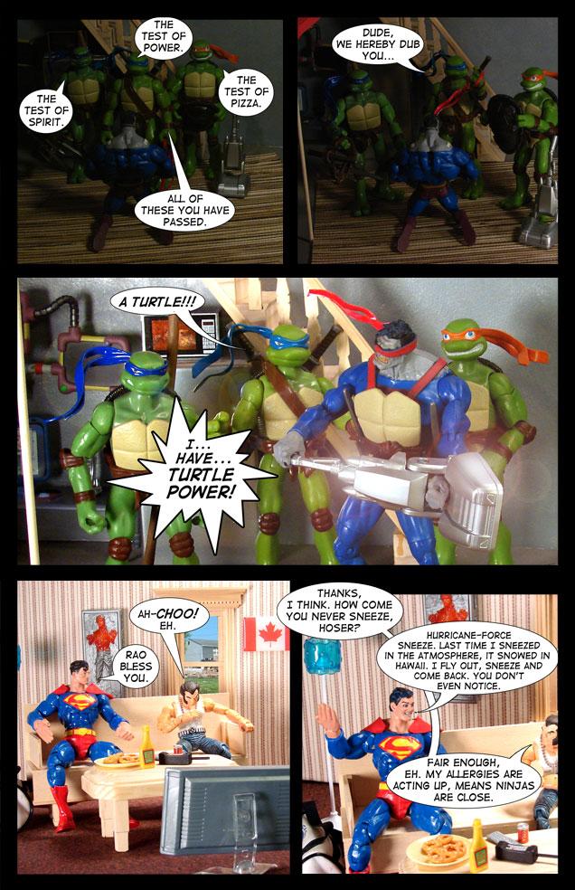 The Bald and the Bizarre: Kowabunga Soup (page 7)