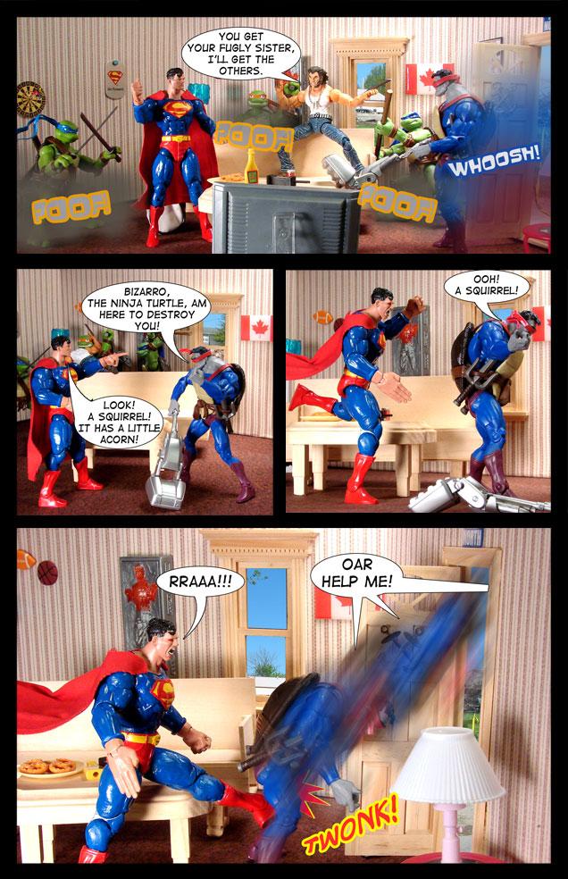 The Bald and the Bizarre: Kowabunga Soup (page 8)
