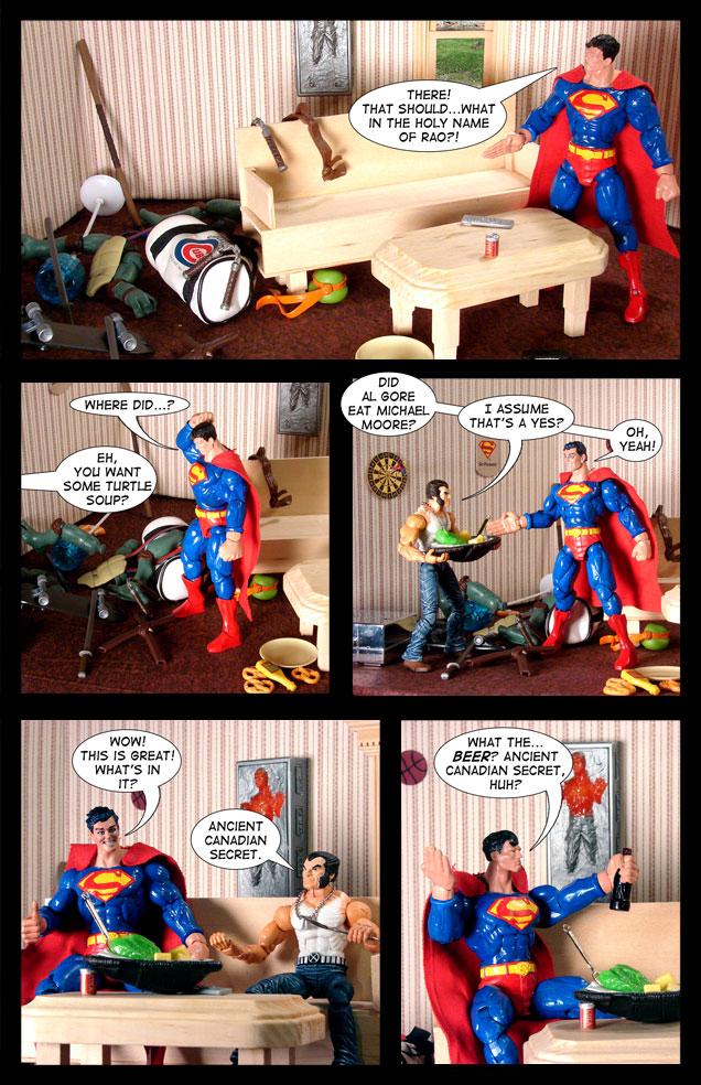 The Bald and the Bizarre: Kowabunga Soup (page 9)