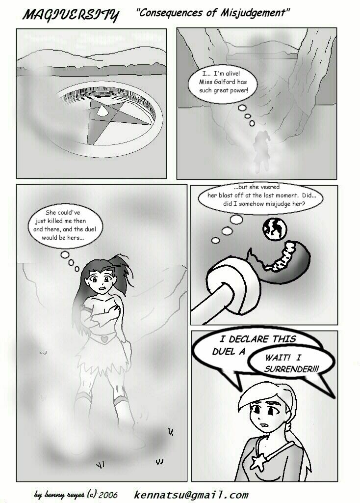 Consequences of Misjudgement