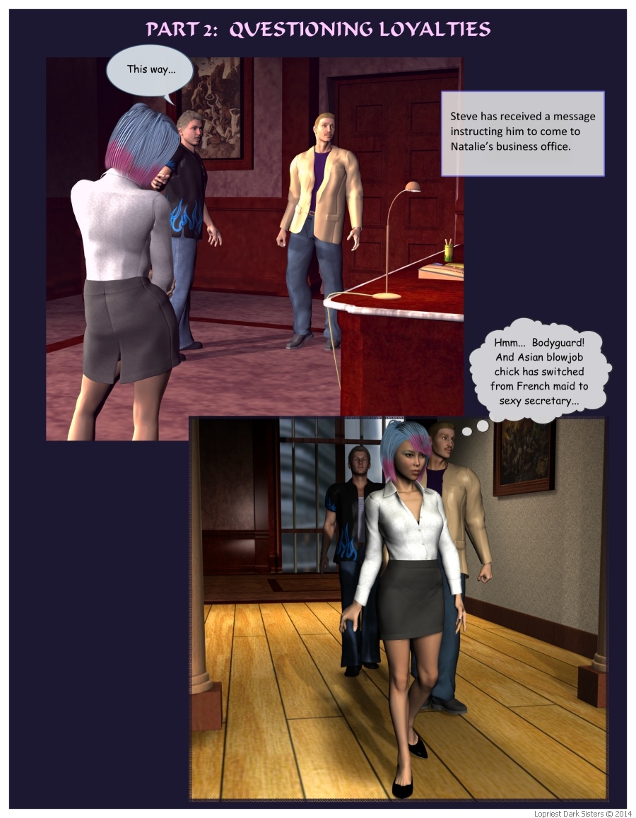 Questioning Loyalties page 1